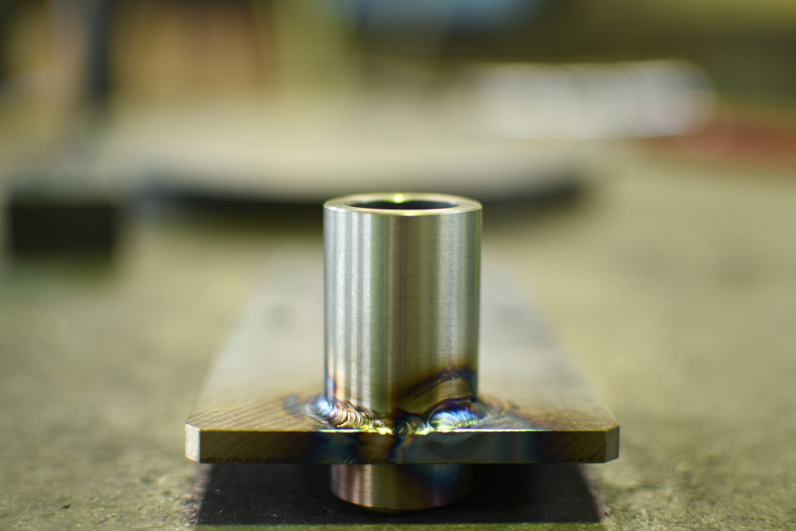 TIG溶接 SS400 130A 施工事例